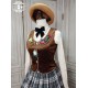 Miss Point Frame Cat Daily Vest and Skirt(Reservation/Full Payment Without Shipping)